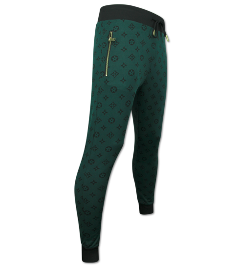 True Rise Joggingpak Heren Volwassenen - Trainingspak Heren - Huispak Heren - Twinset - 5036 - Groen