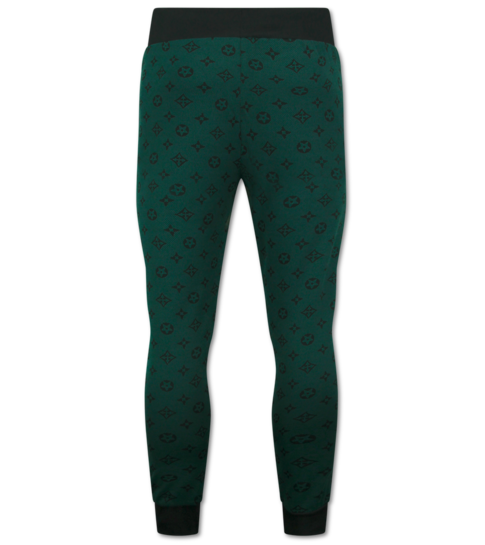 True Rise Joggingpak Heren Volwassenen - Trainingspak Heren - Huispak Heren - Twinset - 5036 - Groen