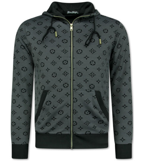 TopStar Trainingspak Heren - Joggingpak Heren Volwassenen - Huispak Heren - Twinset - 5036 - Grijs