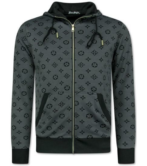 True Rise Trainingspak Heren - Joggingpak Heren Volwassenen - Huispak Heren - Twinset - 5036 - Grijs