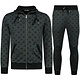Trainingspak Heren - Joggingpak Heren Volwassenen - Huispak Heren - Twinset - 5036 - Grijs