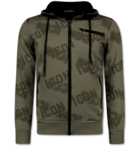 True Rise ICON Twinset - Joggingpak Heren Volwassenen - Trainingspakken Heren - Huispak -  3790 - Grijs