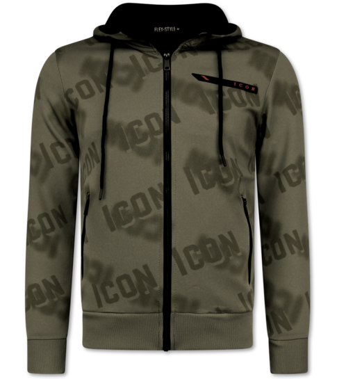 True Rise ICON Twinset - Joggingpak Heren Volwassenen - Trainingspakken Heren - Huispak -  3790 - Grijs