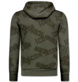 True Rise ICON Twinset - Joggingpak Heren Volwassenen - Trainingspakken Heren - Huispak -  3790 - Grijs