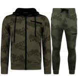 True Rise ICON Twinset - Joggingpak Heren Volwassenen - Trainingspakken Heren - Huispak -  3790 - Grijs