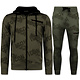 ICON Twinset - Joggingpak Heren Volwassenen - Trainingspakken Heren - Huispak -  3790 - Grijs
