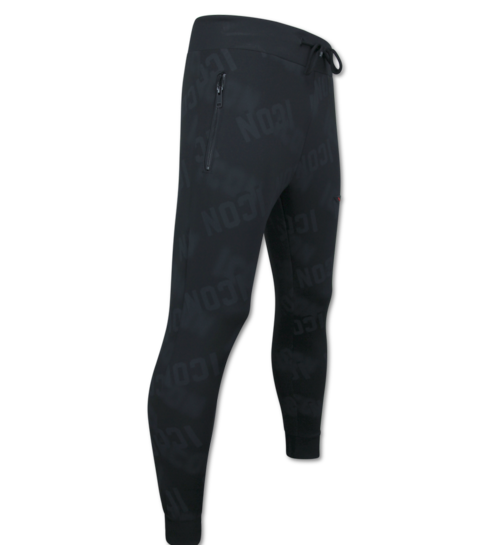 True Rise ICON Joggingpak Heren  - Trainingspakken Heren - Tracksuit Heren -  3790 - Zwart