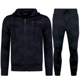True Rise ICON Joggingpak Heren  - Trainingspakken Heren - Tracksuit Heren -  3790 - Zwart
