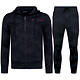 ICON Joggingpak Heren  - Trainingspakken Heren - Tracksuit Heren -  3790 - Zwart