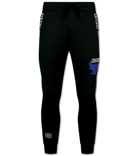 True Rise Chicago Trainingspakken Heren  - Bull Joggingpak Heren - Huispak Heren Volwassenen - 5231 - Wit