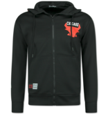 True Rise Bull Huispak Heren Volwassenen - Chicago Trainingspakken Heren -  Joggingpak Heren - 5231 - Zwart