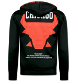 True Rise Bull Huispak Heren Volwassenen - Chicago Trainingspakken Heren -  Joggingpak Heren - 5231 - Zwart