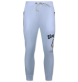 True Rise 2Pac Joggingpak Heren  - Tupac Trainingspakken Heren - Huispak Heren Volwassenen - 3390 - Wit