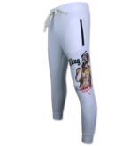 True Rise 2Pac Joggingpak Heren  - Tupac Trainingspakken Heren - Huispak Heren Volwassenen - 3390 - Wit