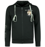 TopStar Tupac Trainingspakken Heren - Joggingpak Heren  2Pac- Huispak Heren - 3390 - Zwart