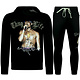 Tupac Trainingspakken Heren - Joggingpak Heren  2Pac- Huispak Heren - 3390 - Zwart