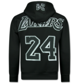 True Rise Lakers Trainingspakken Heren - Lakers Joggingpak Heren  - Huispak Heren Volwassenen - 3793 - Zwart/Zilver