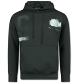 TopStar ICON Hoodie Zilveren Print - Joggingpak Heren Volwassenen - Trainingspakken Heren - 3789 - Zwart