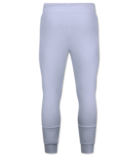 True Rise ICON Trui Twinset Zwarte Print - Joggingpak Heren Volwassenen - Trainingspakken Heren - Huispak -  3789 - Wit