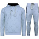 Joggingpak Volwassenen  - Trainingspak Heren - Twinset Heren - 3956 - Wit
