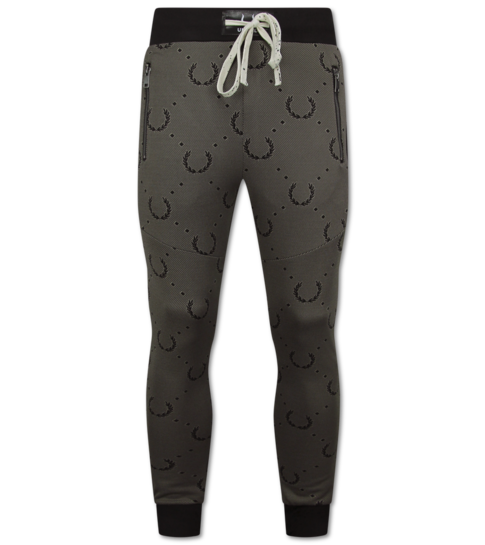 True Rise Huispak voor Mannen  - Joggingpak Volwassenen - Trainingspak Heren - Twinset - 3956 - Bruin