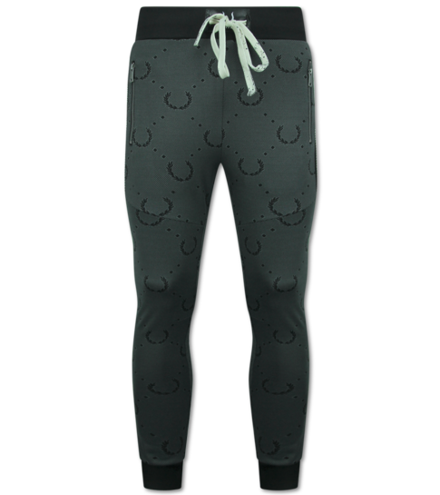 TopStar Trainingspak Heren - Huispak voor Mannen  - Joggingpak Volwassenen - Twinset - 3956 - Grijs