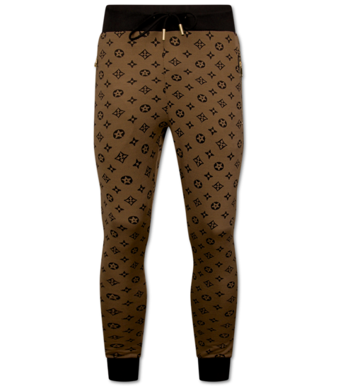 TopStar  Twinset - Trainingspak Heren - Joggingpak Heren Volwassenen - Huispak Heren - 5036 - Bruin