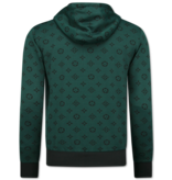 True Rise Joggingpak Heren Volwassenen - Trainingspak Heren - Huispak Heren - Twinset - 5036 - Groen
