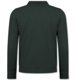 Baker's Heren Vesten met Rits  - Zonder Capuchon - Sweatvest Heren - 579 - Zwart