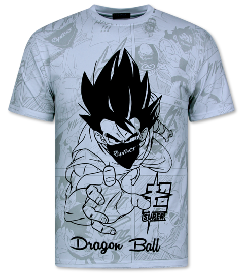 Top Star Twinset Dragon Ball - Zomerset Heren -  Co ord set  Dragon Ball - Combisets - 1681 - Wit