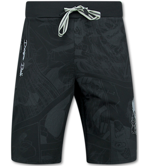 TopStar Twinset Dragon Ball - Zomerset Heren -  Co ord set  Dragon Bal - Combisets - 1681 - Zwart