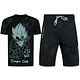 Twinset Dragon Ball - Zomerset Heren -  Co ord set  Dragon Bal - Combisets - 1681 - Zwart