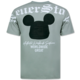 Oversized T shirt Heren  - T shirt Heren met Print - Funny Shirt  - 700 - Grijs