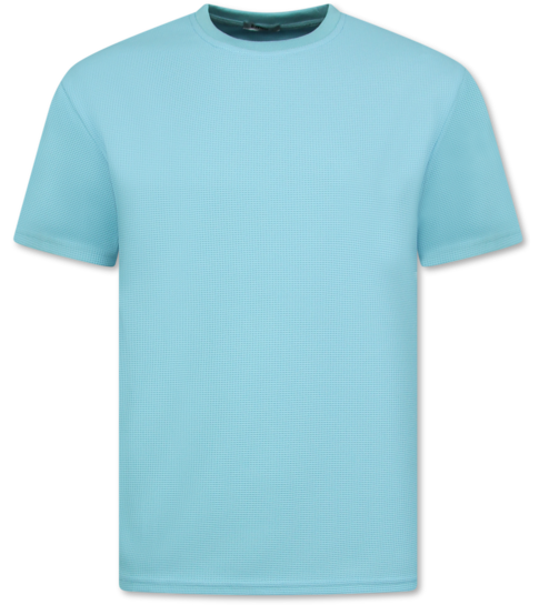 ENOS Zomer Set Heren - Ribbed  Oversized - Two Piece Setje - Twinset - Co ord Set - F-918 - Turquoise