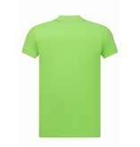 New Ment Poloshirt Heren - Heren Poloshirts Korte Mouw - Polo Heren - Slim Fit - A150 - Geel