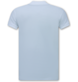 New Ment Herenpolo - Poloshirts Heren Korte Mouw - Polo Heren - Slim Fit - A150 - Wit