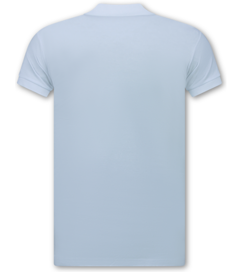 New Ment Herenpolo - Poloshirts Heren Korte Mouw - Polo Heren - Slim Fit - A150 - Wit