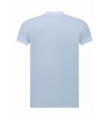 New Ment Herenpolo - Poloshirts Heren Korte Mouw - Polo Heren - Slim Fit - A150 - Wit