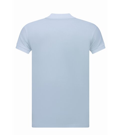 New Ment Herenpolo - Poloshirts Heren Korte Mouw - Polo Heren - Slim Fit - A150 - Wit