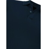 New Ment Heren Polo - Polo Heren Korte Mouw - Polo Shirt Heren -  Slim Fit - A150 - Donker Blauw