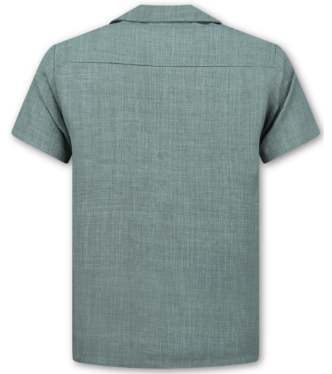 ENOS Linnen Twinset - Linnen Zomerset Heren - Linnen Shirt Heren - Zomer Broek Heren - MG-011 - Grijs