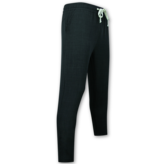 ENOS Zomerset Heren - Twinset - Linnen Look Overhemd Heren - Zomer Broek Heren - MG-012 - Zwart