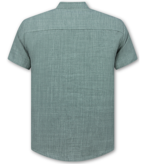 ENOS Linnen Zomerset Heren - Linnen Twinset - Linnen Overhemd Heren - Zomer Broek Heren - MG-012 - Grijs