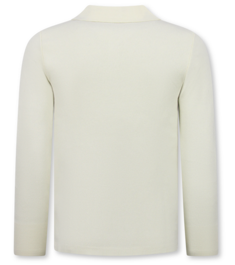 ENOS Trui Heren - Nette Mannen Truien met Polo Kraag - 536 - Beige