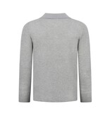 ENOS Trui Heren - Polo Shirt Heren Lange Mouw - 536 - Grijs