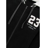 ENOS Oversized Baseball Jacket - Teddy Jas  - Tussenjas Heren - 535 - Zwart