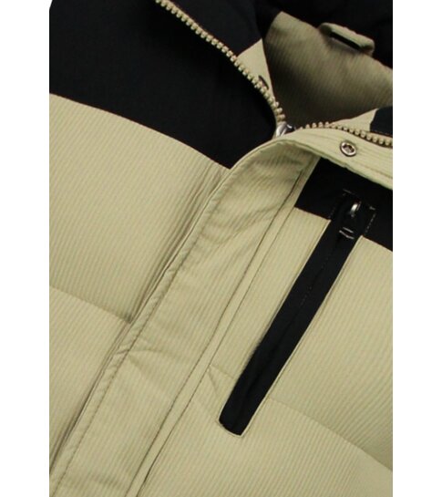 ENOS Bodywarmer Heren  - Heren Bodywarmer met  Capuchon - 901- Beige