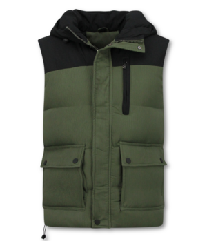 ENOS Bodywarmer Mannen  - Bodywarmer Heren Outdoor - 901- Groen