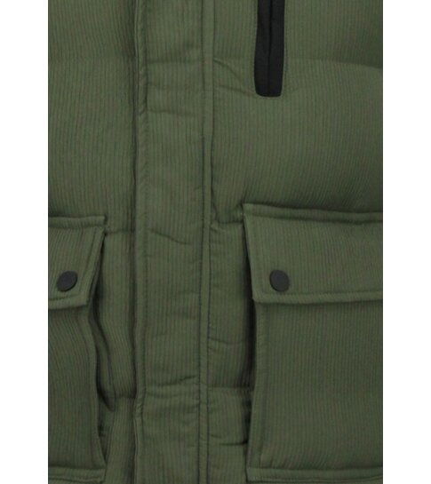 ENOS Bodywarmer Mannen  - Bodywarmer Heren Outdoor - 901- Groen