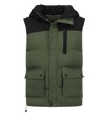 ENOS Bodywarmer Mannen  - Bodywarmer Heren Outdoor - 901- Groen